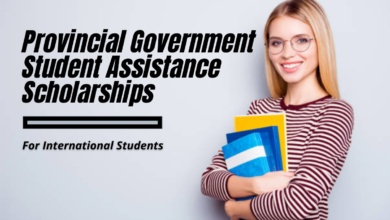 Canada Provincial Government Student Assistance Scholarships